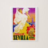 Eerlijk Poster Sevilla april 1955 Legpuzzel (Verticaal)