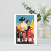 Eerlijk Poster Sevilla april 1961 Briefkaart (Staand voorkant)