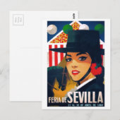Eerlijk Poster Sevilla april 1969 Briefkaart (Voorkant / Achterkant)