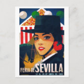 Eerlijk Poster Sevilla april 1969 Briefkaart (Voorkant)