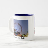 Eerlijk Tweekleurige Koffiemok (Voorkant links)