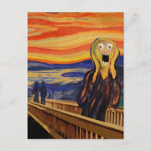 EERLIJK VAN DE STUK! BRIEFKAART (Voorkant)