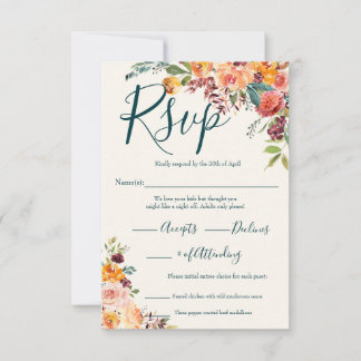 Eerlijk verliezen RSVP kaartje