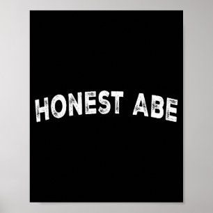 Eerlijke Abe Poster