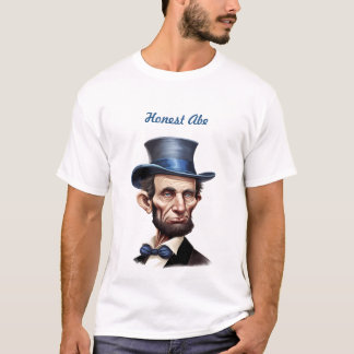 Eerlijke Abe  T-shirt