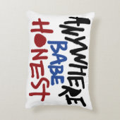 Eerlijke baby kan goed slapen accent kussen (Achterkant (Verticaal))