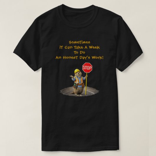 "Eerlijke Dag" (1) T-shirt (Design voorkant)