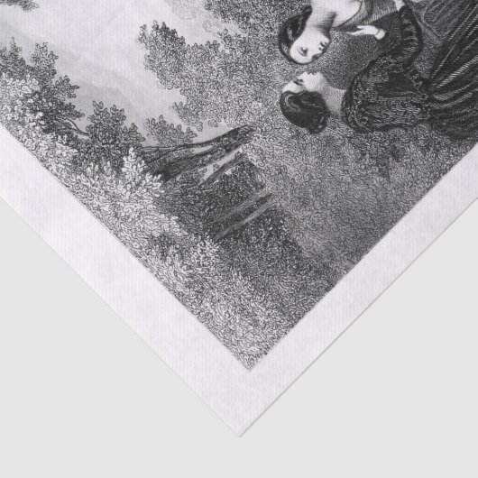 Eerlijke dames tissuepapier (Detail)