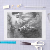 Eerlijke dames tissuepapier (Craft)