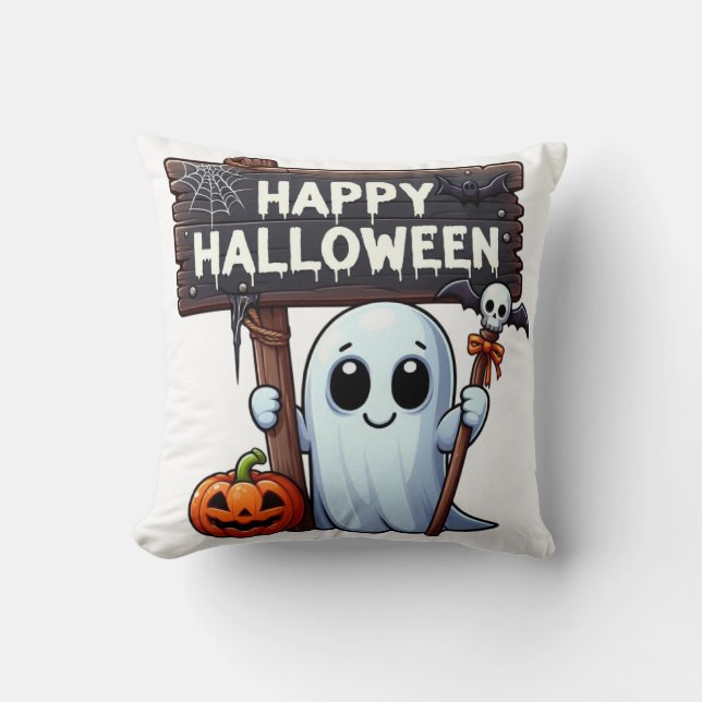 Eerlijke echo's: een Halloween-verhaal | Kussen (Voorkant)