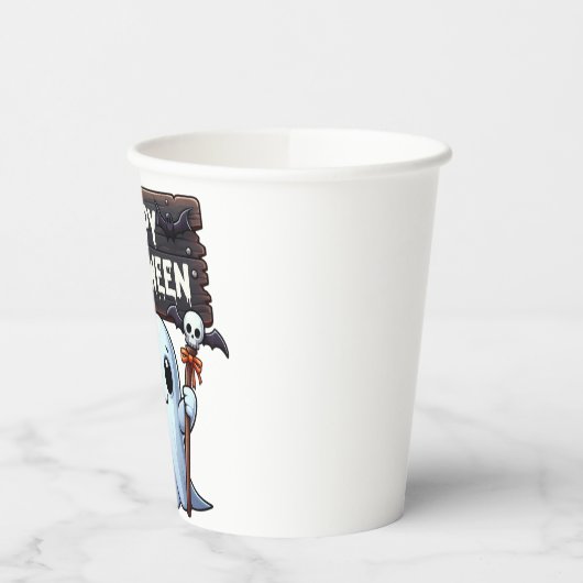 Eerlijke echo's: een Halloween-verhaal | Papieren  Papieren Bekers (Links)