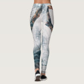 Eerlijke Elegance Ballerina met schedel Leggings (Achterkant)