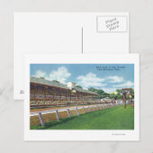 Eerlijke grond Uitzicht Race Track Briefkaart (Voorkant / Achterkant)