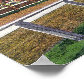 Eerlijke grond Uitzicht Race Track Poster (Hoek)