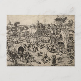 Eerlijke heilige Georges Dag door Pieter Bruegel Briefkaart
