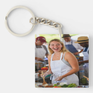 Eerlijke Kookwedstrijd Foto Aanpassen Sleutelhanger