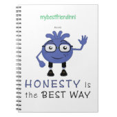 Eerlijke laptop notitieboek (Voorkant)