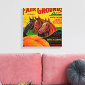 Eerlijke redenen Yam LabelBreaux Bridge, LA Canvas Afdruk (Insitu (Woonkamer))