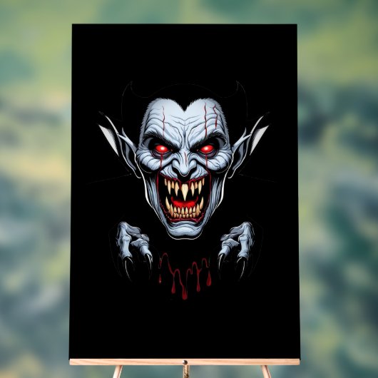 Eerlijke Vampier Gezicht Acryl Teken Acryl Bord (Neutraal)