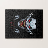 Eerlijke Vampier Gezicht Puzzel Legpuzzel (Horizontaal)