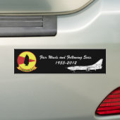 Eerlijke winden en volgende Zeeen. Bumpersticker (Op auto)