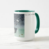 Eerlijke winden en volgende Zeeen Mok (Voorkant rechts)