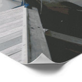 Eerlijke winden en volgende Zeeen Nautical Quote Poster (Hoek)