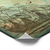 Eerlijke winden en volgende Zeeen Poster (Hoek)