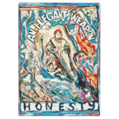 Eerlijkheid, een elegant wapen. klembord (Achterkant)