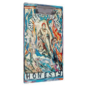 Eerlijkheid, een elegant wapen. klembord (Rechts)