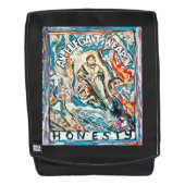 Eerlijkheid, een elegant wapen rugtassen (Voorkant)