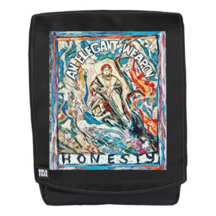 Eerlijkheid, een elegant wapen rugtassen