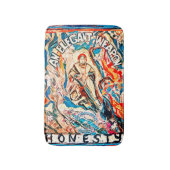 Eerlijkheid, een elegant wapen voor beschaafde tij badmat (Voorkant Verticaal)