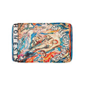 Eerlijkheid, een elegant wapen voor beschaafde tij badmat (Voorkant)