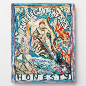 Eerlijkheid, een elegant wapen voor beschaafde tij fotoplaat (Voorkant)