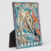 Eerlijkheid, een elegant wapen voor beschaafde tij fotoplaat (Zijkant)