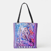 Eerlijkheid, een elegant wapen voor beschaafde tij tote bag (Achterkant)