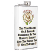 Eerlijkheid Integriteit Respect MXT Heupfles (Rechts)