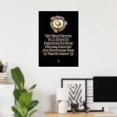 Eerlijkheid Integriteit Respect MXT Poster (Thuiskantoor)