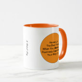 Eerlijkheid is het beste beleid - een MisterP-Mok Mok (Voorkant rechts)