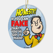 Eerlijkheid Keramisch Ornament (Links)