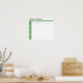 Eerlijkheid lettertype ligaturen poster (Keuken)