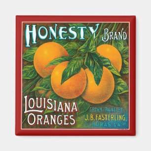 Eerlijkheid Louisiana Sinaasappels Magneet