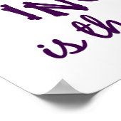 Eerlijkheid/onhygiënisch poster (Hoek)