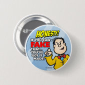 Eerlijkheid Ronde Button 5,7 Cm (Voorkant /achterkant)
