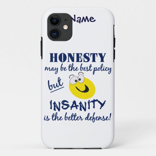 Eerlijkheid versus onhygiëne aangepaste iPhone 5 H Case-Mate iPhone Case (Achterkant)