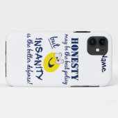 Eerlijkheid versus onhygiëne aangepaste iPhone 5 H Case-Mate iPhone Case (Achterkant (horizontaal))