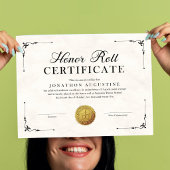 Eerlijst Certificaat Poster