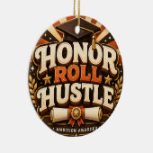 Eerlijst Hustle Afstudeerontwerp Keramisch Ornament (Rechts)