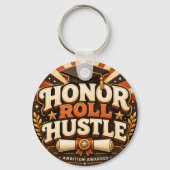 Eerlijst Hustle Afstudeerontwerp Sleutelhanger (Achterkant)